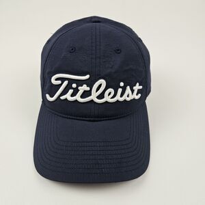 Titleist Golf Lightweight Strap Back Hat Cap Blue Custom Embroidered Sports OSFM